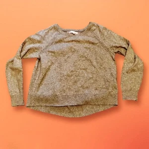 BANANA REPUBLIC WOMEN’S SIZE SMALL GRAY ITALIAN YARN SWEATER - Picture 1 of 5