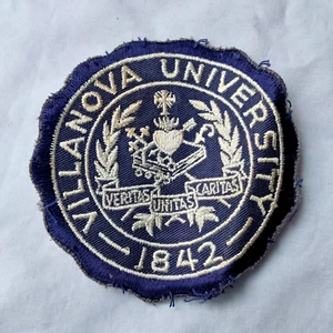 Villanova University bestickte Aufnäher 3" Vintage 1964 - Bild 1 von 3
