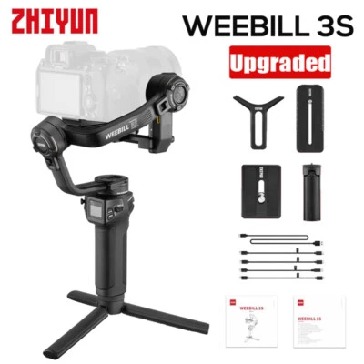 Zhiyun Weebill 3S 3-Axis Gimbal Stabilizer for Sony Canon Nikon Fuji Camera DSLR - Image 1 of 4