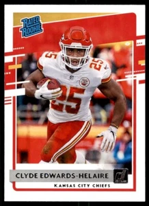 2020 Donruss Clyde Edwards-Helaire RC Kansas City Chiefs #321 - Bild 1 von 2