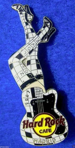 MADRID SPAIN STILETTO SHOE GUITAR SERIES SEXY GIRLS STOCKINGS Hard Rock Cafe PIN - Picture 1 of 1