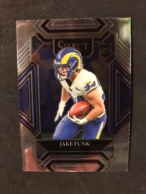 2021 Select Club Level #299 - Jake Funk  - Los Angeles Rams - Rookie - Image 1 of 2