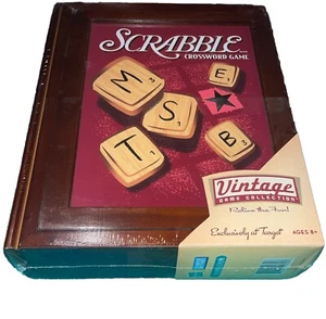 Vintage Collection Parker Bros Hasbro SCRABBLE Crossword Game ~ New Sealed - Picture 1 of 4