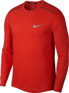 Sudadera de manga larga de Nike Hombres Rueda 365 Camisa corriendo, Rojo, XXL - Imagen 1 de 1