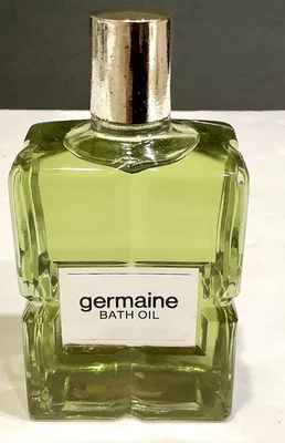 Big 4 oz. GERMAINE MONTEIL Vintage Bath Oil Full never used - Image 1 of 4