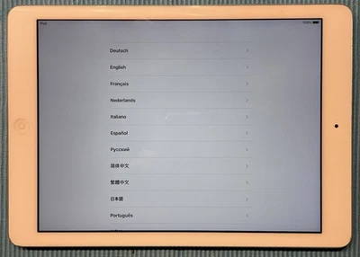 Apple iPad Air 1. Gen. 16GB, WLAN, 24,64 cm, (9,7 Zoll) - Silber funktionsfähig - Bild 1 von 4