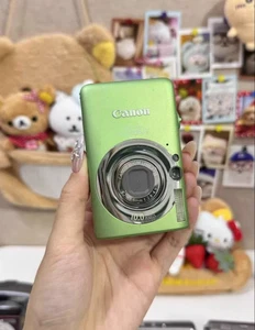 Canon IXUS 95 IS 10.0MP Digital Camera- RARE avocado green - Picture 1 of 2