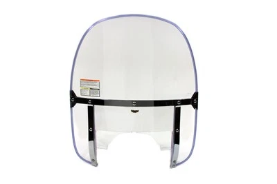 Parabrisas con cuentas con parte inferior transparente para Harley Davidson Foto 1 de 3