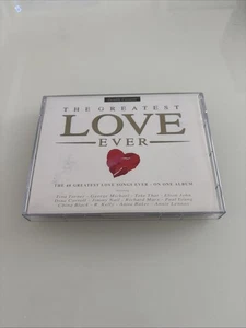 Various - The Greatest Love Ever - Double Cassette Tape Tested ! & VGC - Picture 1 of 5