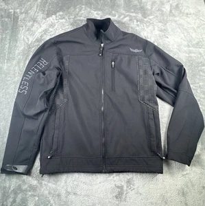 Ariat Relentless Willpower Jacket Mens S Black Softshell Water Wind Resistant - Picture 1 of 13