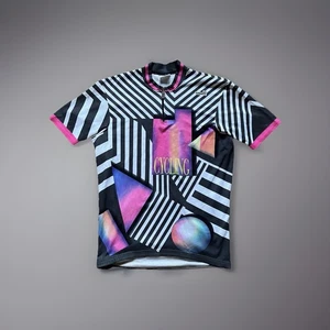 Vintage Ciegi Radtrikot Gr. L Herren Italia Cyclist Bike bunt - Bild 1 von 7