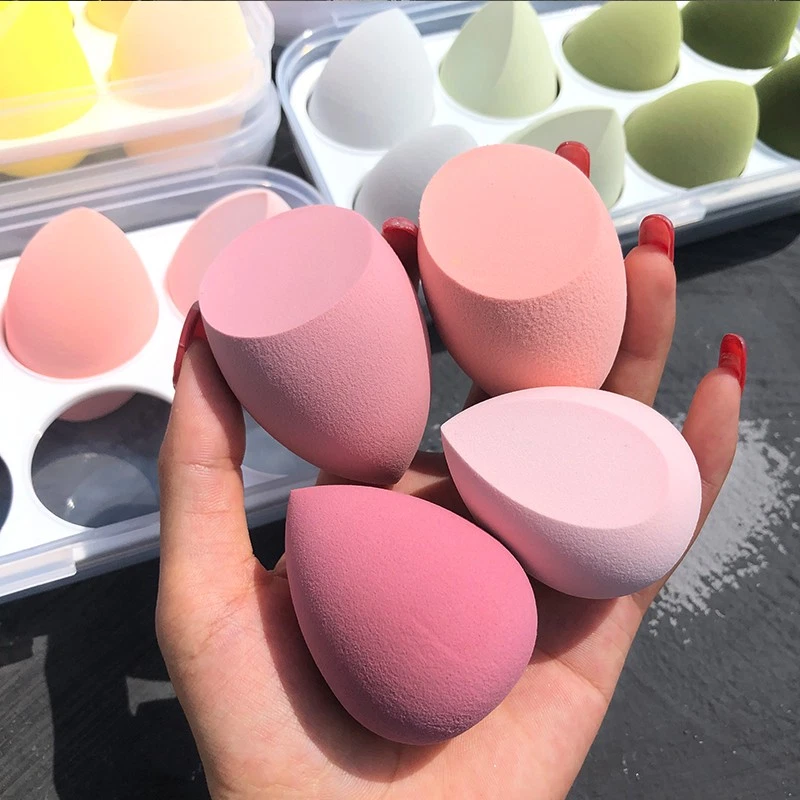 8 Pack Makeup Sponge Beauty Blender Set with Box, Flawless Blend, Latex-Free - Image 1 of 1