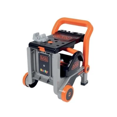 Smoby - Black+Decker - Diable + Boite 3 en 1 - Photo 1/4