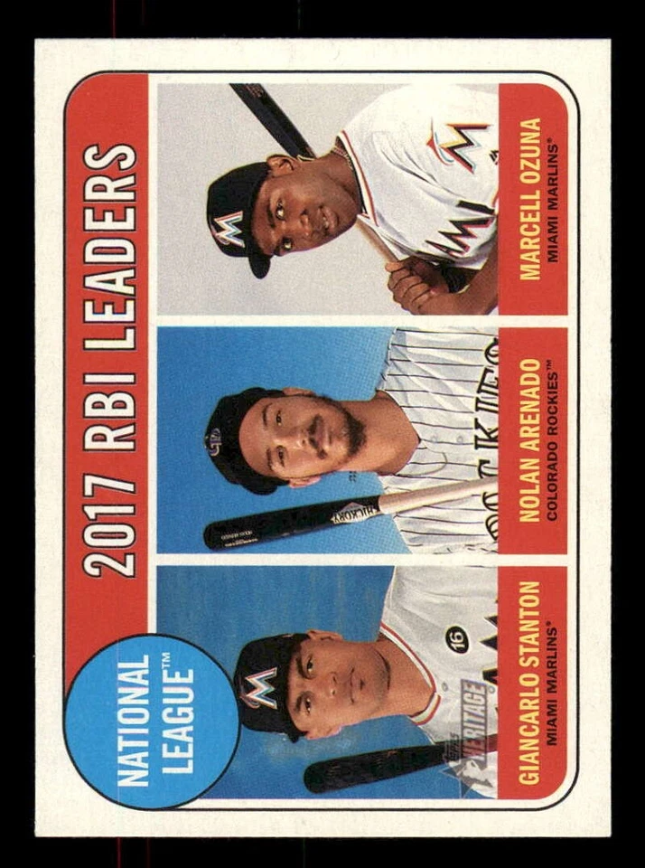 2018 Topps Heritage (Base) #1-400, High #501-700 Singles Stars/RC/HOF (You Pick) - Image 1 of 1