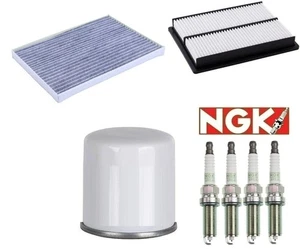 Tune Up Kit Air Cabin Oil Filters Spark Plugs For NISSAN ROGUE L4 2.5L 2008-2013 - Picture 1 of 5