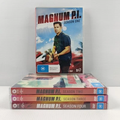 Magnum P.I. Complete Series Seasons 1-4 DVD 1 2 3 4 (2018 TV Series) *Free Post* - image 1 of 4