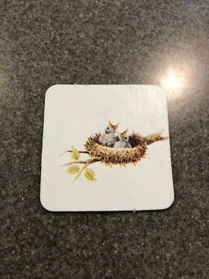 Tarjeta de repuesto de memoria de colección 1980 Milton Bradley Animal Families Bird Robin Baby Foto 1 de 2