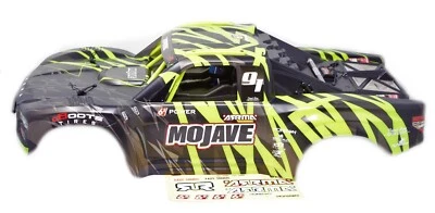 Arrma MOJAVE 6s BLX V2 - Body Shell (BLACK GREEN cover & Interior ARA7604V2 - Image 1 of 4