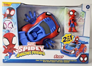 Spidey and his Amazing Friends 2 in 1 Web Crawler Car and Spidey Brand New Box - Picture 1 of 7