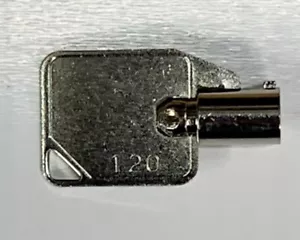 (1) Lathem Time Clock Key Fits LT5000, 2100HD, 7500E, 5000EP, 5000E, 7000E - Picture 1 of 1