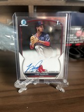 2023 Bowman Chrome Baseball Luis Perales 1st Chrome On Card Auto