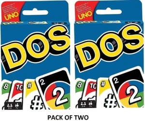 Juego de cartas Uno DOS paquete de 2 - Imagen 1 de 3