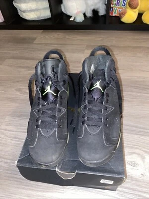 Air Jordan 6 Retro (GS) Size 6.5Y/Wmns 8 Electric Green 384665-003 - Image 1 of 4