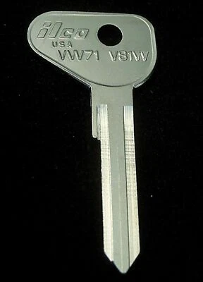 ПУСТОЙ КЛЮЧ VW71 VOLKSWAGEN BEETLE Karmann Ghia 1971-79 VW Squareback Fastback «M» - Изображение 1 из 4