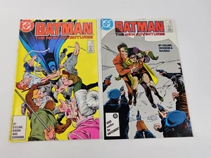 1987 Batman The New Adventures #409 #410 Origen de Dos Caras DC Comics Set Lote 2 - Imagen 1 de 10