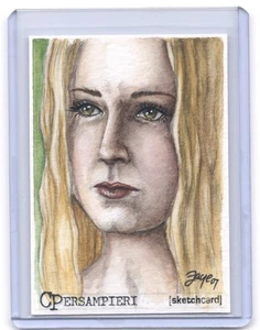 Tarjeta de boceto de El Señor de los Anillos LOTR Eowyn ACEO COLOR de Connie Persampieri 1/1 - Imagen 1 de 2