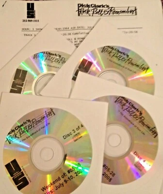 RADIO SHOW: DICK CLARK'S RR&R 7/9/05 CCR w/4 INTERVIEWS & 8 HITS; 1964; BEATLES - Image 1 of 4