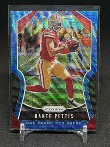 Panini Prizm Dante Pettis 2019 Blue Wave Prizm/199 #250 San Francisco 49ers - Imagen 1 de 2