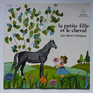 La petite fille et le cheval HENRI VIRLOJEUX 320 E 975 - Picture 1 of 1
