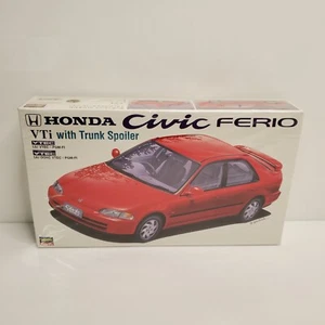 Rare Vintage Hasegawa Honda Civic Ferio VTi EG9 Model Kit 24061 1994 - Picture 1 of 6