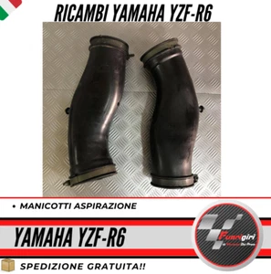 MANICOTTI ASPIRAZIONE AIRBOX SCATOLA FILTRO ORIGINALI YAMAHA YZF R6 1999/2002 - Imagen 1 de 1