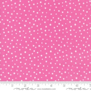 Cali Co Dotty Dots Carnation Pink by Corey Yoder for Moda 1/2 Yard - Picture 1 of 1