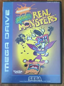 Juego sin instrucciones VIACOM Sega Mega Drive NICKELODEON REAL MONSTERS PAL - Imagen 1 de 4