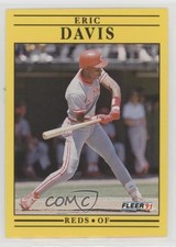 1991 Fleer Eric Davis #61