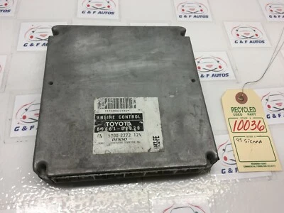 Unidad de control del motor Toyota Sienna 1999 ECU ECM OEM 89661-08020 #10036 Foto 1 de 4