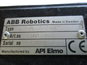 ABB Robotics PS60/4-123-P-4487 Servomotor 3HNP030009-1 - inkl. 19% MwSt. - Picture 1 of 3