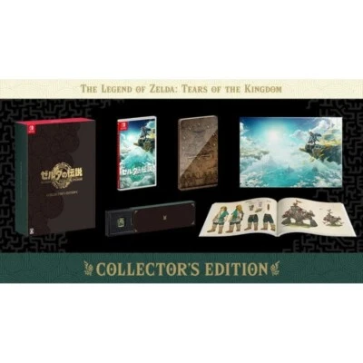 Nintendo Switch Legend of Zelda Tears of the Kingdom Collector's Edition JAPAN - Image 1 of 4