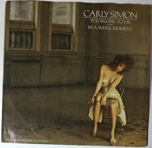 Carly Simon - You Belong to Me 45 EX Sleeve/Mint Vinyl 1978 - Picture 1 of 4