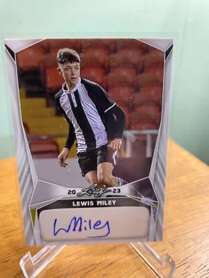 2023 Leaf Lewis Miley #BA-LM4 Rookie Auto RC - Image 1 of 2
