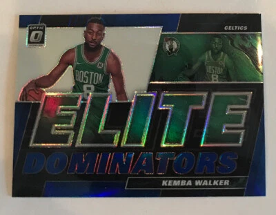 Panini Donruss Optic Elite Dominators Kemba Walker Boston Celtics 2019-20 17/49 - Imagem 1 de 3