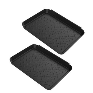 2x Boot Trays Rain Nonslip Multi Purpose Trays Waterproof Tools Shoe Trays - Picture 1 of 7