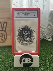Sons Of Anarchy Crew Emblem Card Mgc 9 trading card graded - Picture 1 of 2