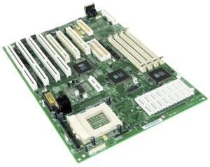 ECS SI56P Avio Scocket 7 4x Edo RAM 3x PCI 4x Isa At Motherboard - Picture 1 of 2