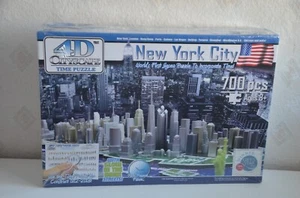The City of New York History Over Time Puzzle 4D Cityscape 700 PC New Sealed - Picture 1 of 6