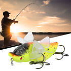Hard Fish Lure Bionic Cicada Shape Fishing Bait With Rotating Spins Propelle DXS