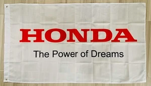 HONDA ACURA CIVIC PRELUDE RSX INTEGRA 3x5ft FLAG BANNER DRAPEAU MAN CAVE GARAGE - Bild 1 von 1